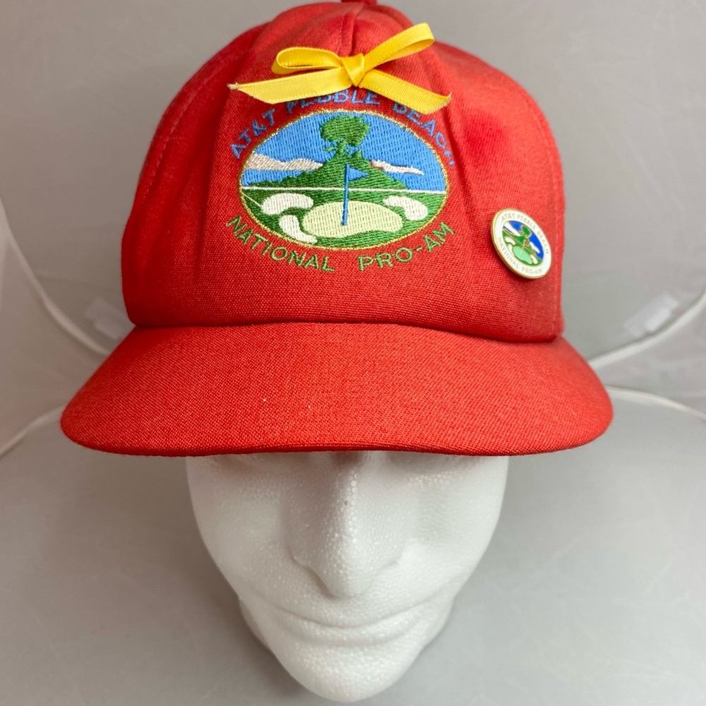 Vintage 1991 AT&T Pebble Beach National Pro-Am Adjustable Hat Cap